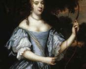 约翰内斯 梅滕斯 : Portrait of a Young Lady as Diana